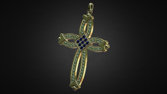 Cross "Tenderness" 3D Model