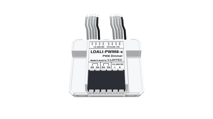 LDALI-PWM8-x 3D Model