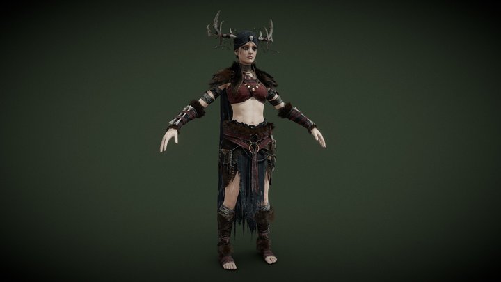 Warrior 3D models - Sketchfab