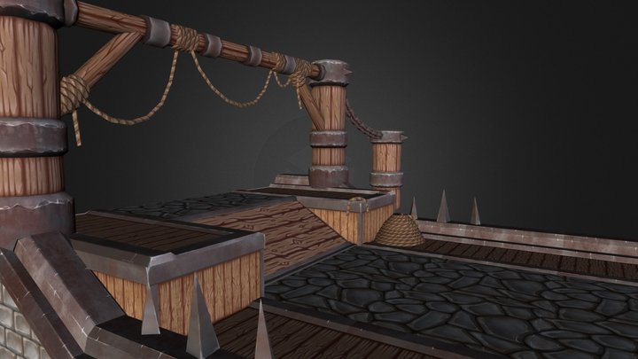 Horde Harbour 3D Model