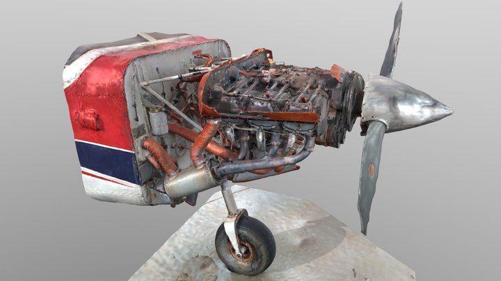 MAF GippsAero GA8 Airvan 3D Model