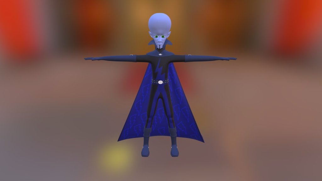 Megamind - Download Free 3D model by crazydevil1996 [d0a671b] - Sketchfab