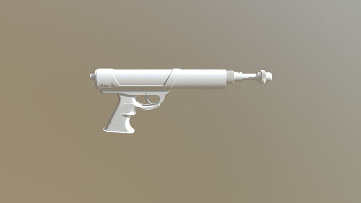Boba Fett S ESB Sidearm aryanne 3D Model