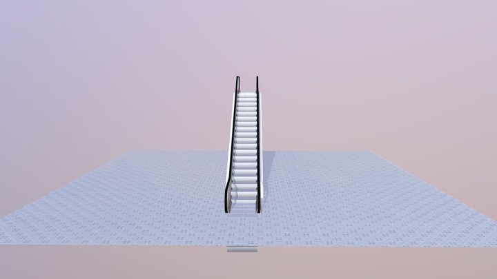 Escalera texturas 3D Model