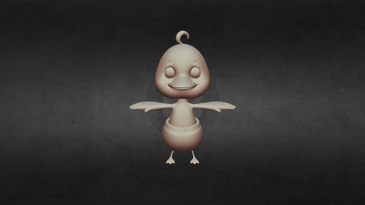 Duckie 3D Model