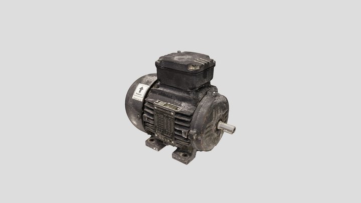 INGERSOLL RAND FAN MOTOR PN#22223878 DEFECT 3D Model