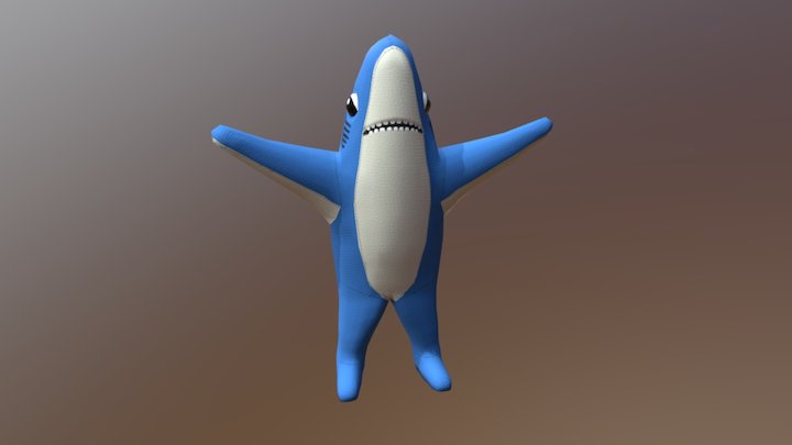 Left Shark! 3D Model