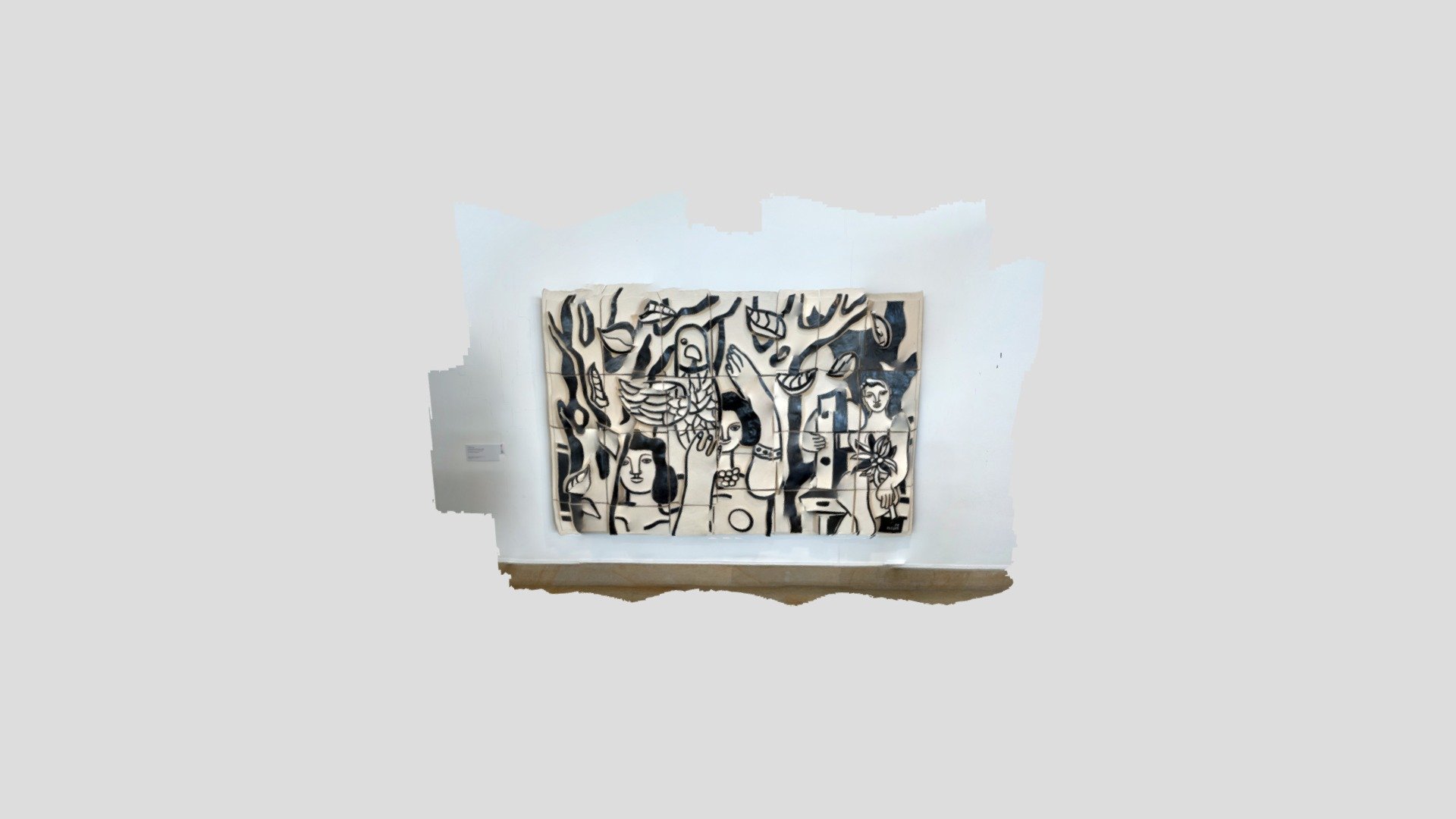 Fernand Leger - les femmes au perroquet 1952