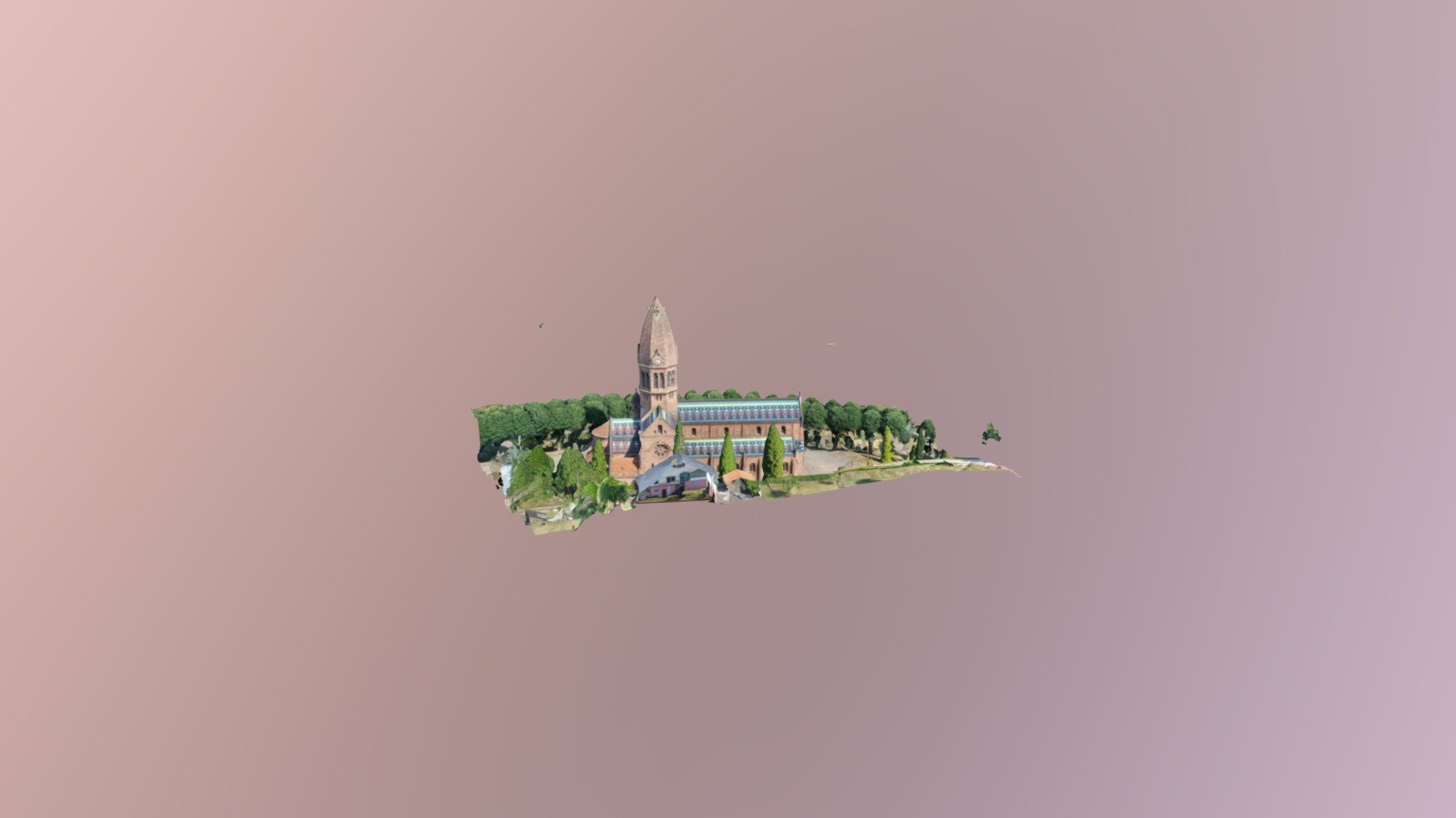 Eglise St Louis 3D Texturé