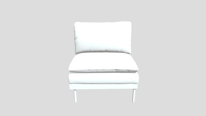 Luxuary Sofa 3D Model