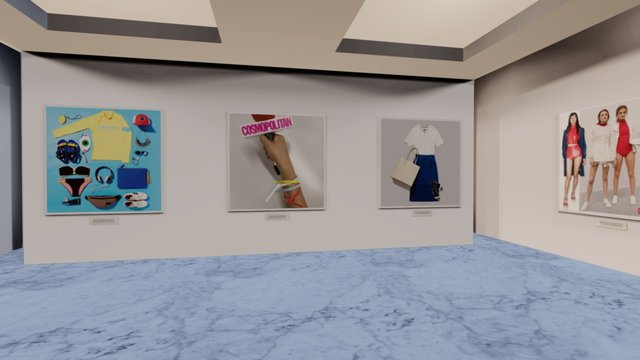 Instamuseum for @cosmopolitankorea 3D Model