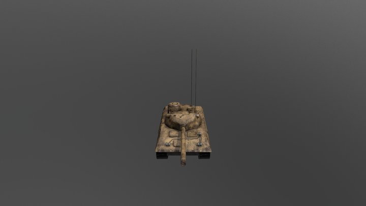 T-72 تانک 3D Model