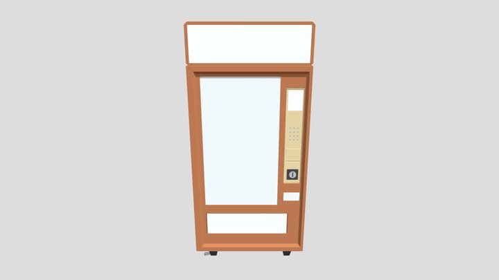 Vending Machine 3D Model