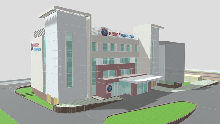 Prime Hospital, Bilaspur (OP 1A) 3D Model