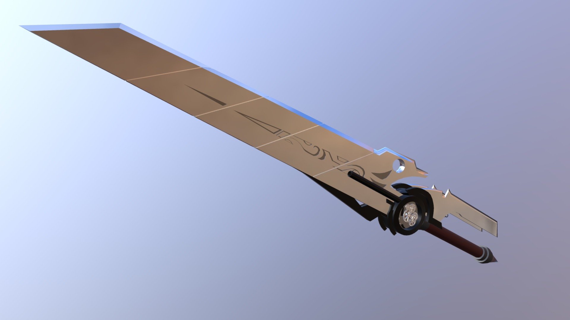 RWBY - Harbinger (Sword) (Qrow's Weapon)