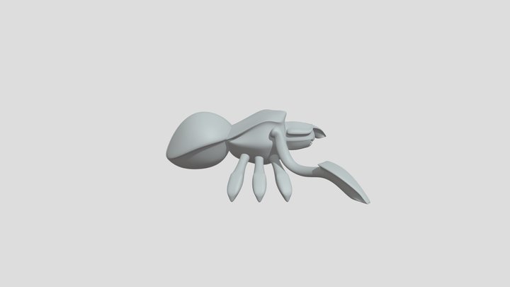 mini Glyphid Grunt 3D Model