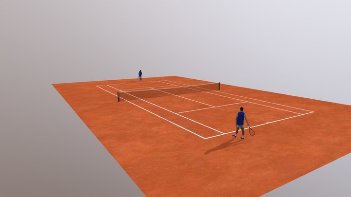Mouratoglou_point1_Nole 3D Model