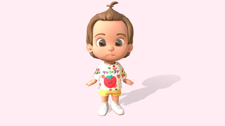 Baby 3D Model