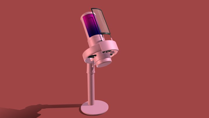 Microphone 3D Model