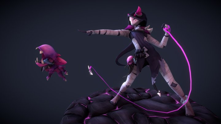 Nora Character Model 3D Model