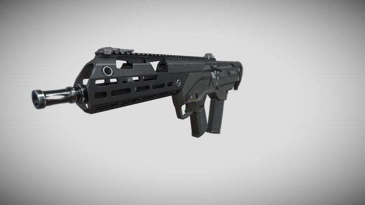 Grot Bullpup 3D Model