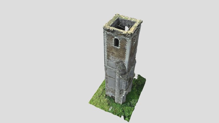 Abbaye de Buzay 3D Model