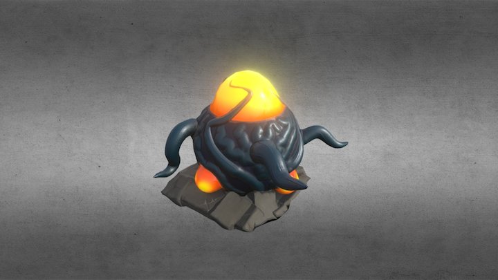 Alien Plant 3D Model