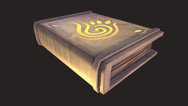 Spellbook 3D Model