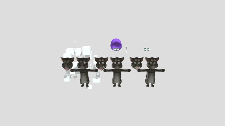 Cat Cartoon 表情