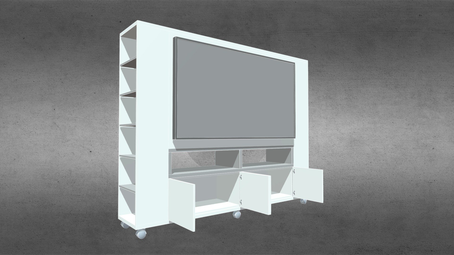 Corp mobil TV — Sketchfab embed 3D viewer