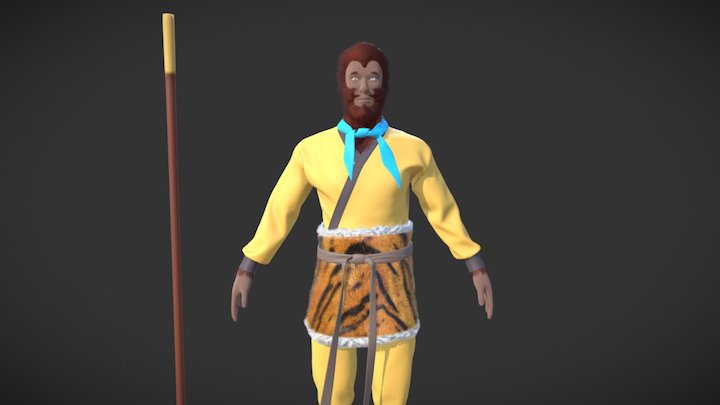 Monkey King Test 3D Model