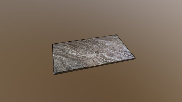 Fantasy Brown - Honed - From Tibet 3D Model