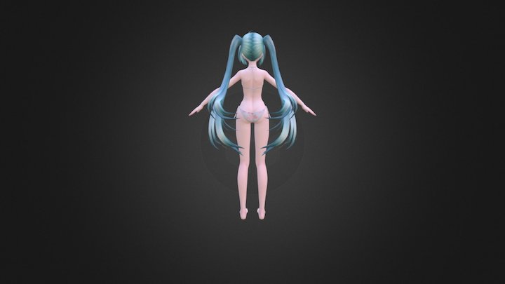 Miku – Kostenloses 3D-Modell STL