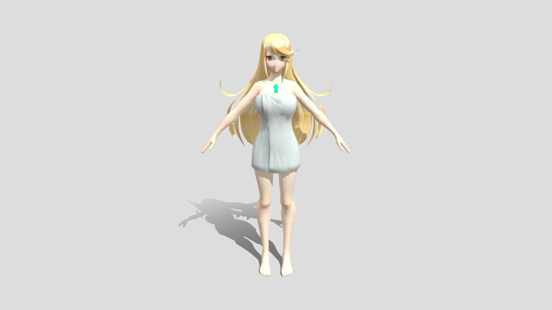 Xc2 Mythra 温泉 Hot Spring Ver Download Free 3d Model By