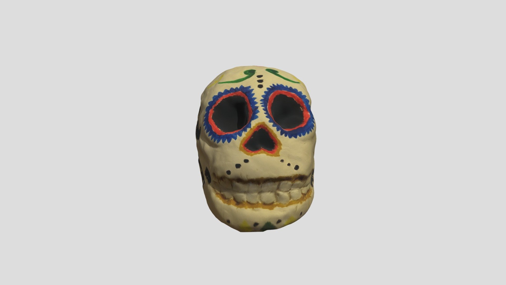 Skull- Día de los Muertos.