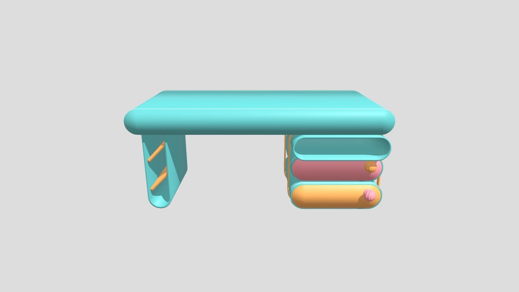 Stylized Writting Table