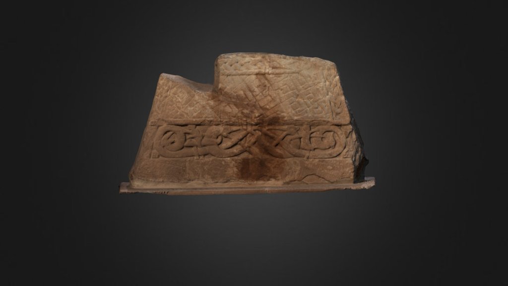 Gosforth, Hogback Saint's Tomb textured
