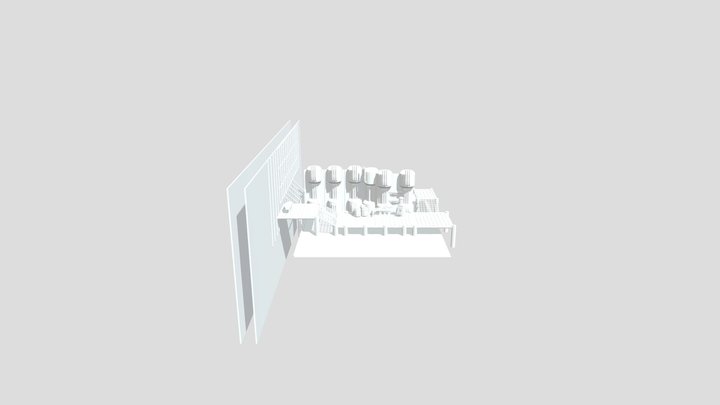 Deep Rock Galactic Concept Scene 3D Model