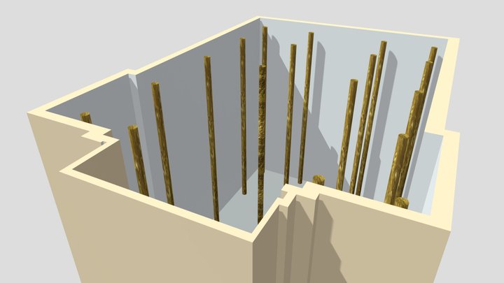 Test Grundriss Spiegel 3D Model