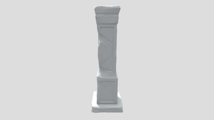 Pillar (Bake) 3D Model