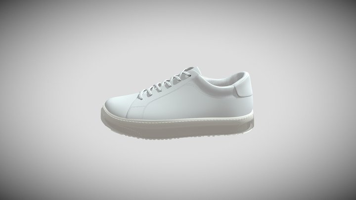 Casual Sneakers Shoes 3D Model