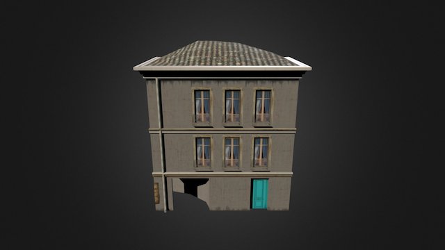 3D_prop_House 3D Model