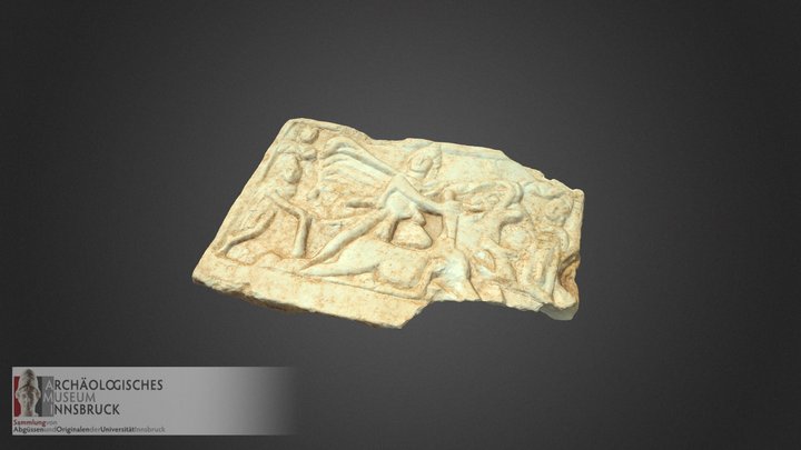 Mithrasrelief (II 0273) 3D Model