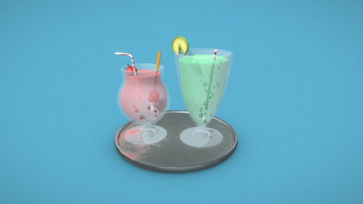 3december - Fizz Drinks 3D Model