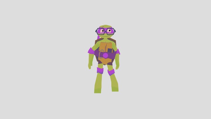 Donatello donnie - MM TMNT Mutant Mayhem 3D Model