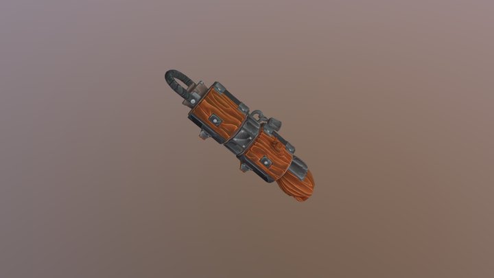 Weapon_Hammer 3D Model