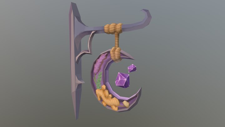 Hearthsign textured - 00 3D Model
