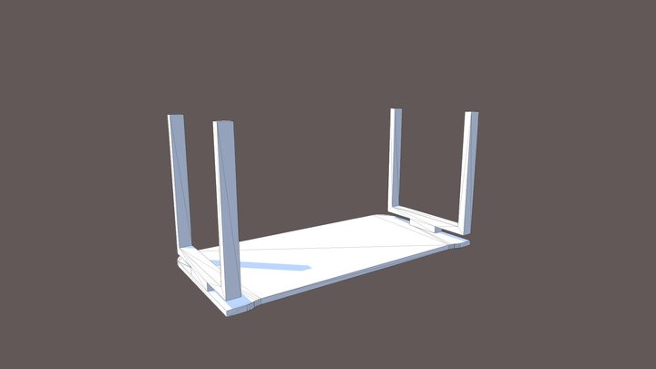 BOFDESK3D-3D View-{3D} 3D Model