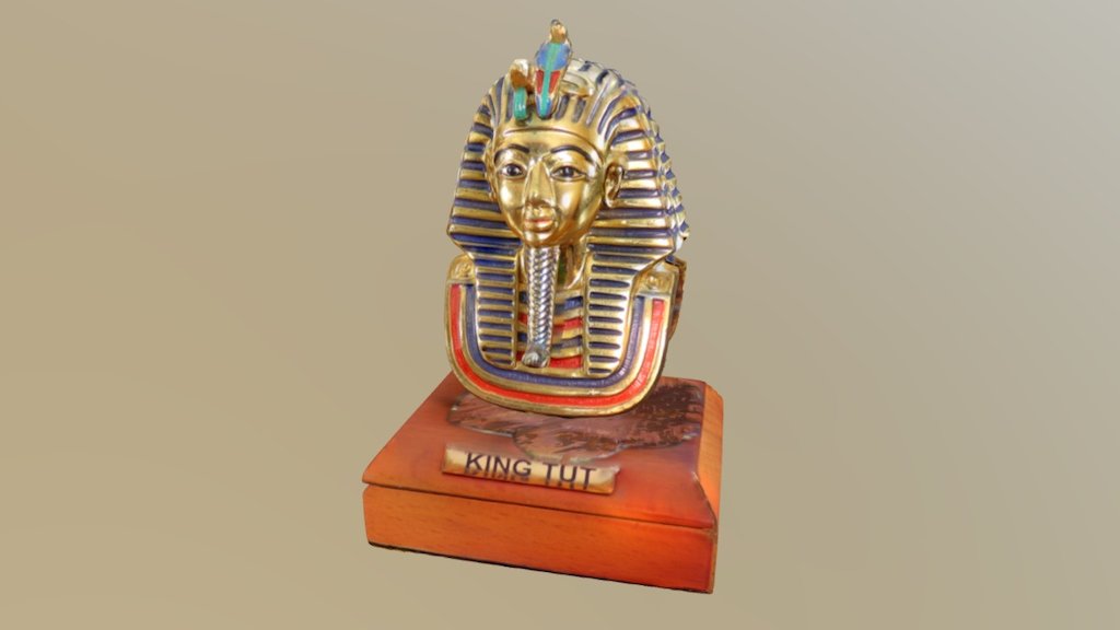 Metal King Tut 3d Model By Tinac Chen Tinac Chen [d0c1323] Sketchfab