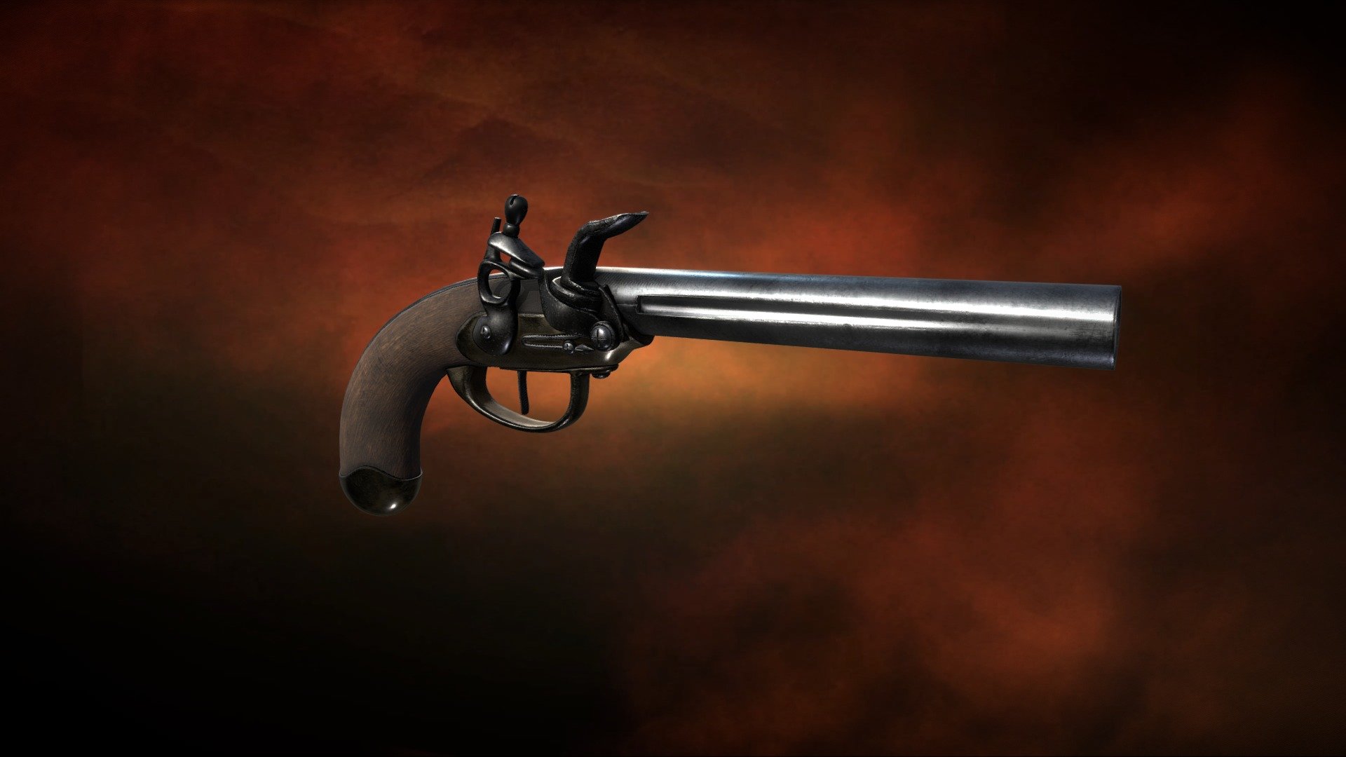 Pistolet - Buy Royalty Free 3D model by L'Atelier 5D (@lesateliers3d ...